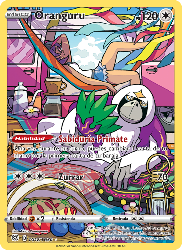 Oranguru TG12 — Brilliant Stars (Spanish Pokémon TCG card)