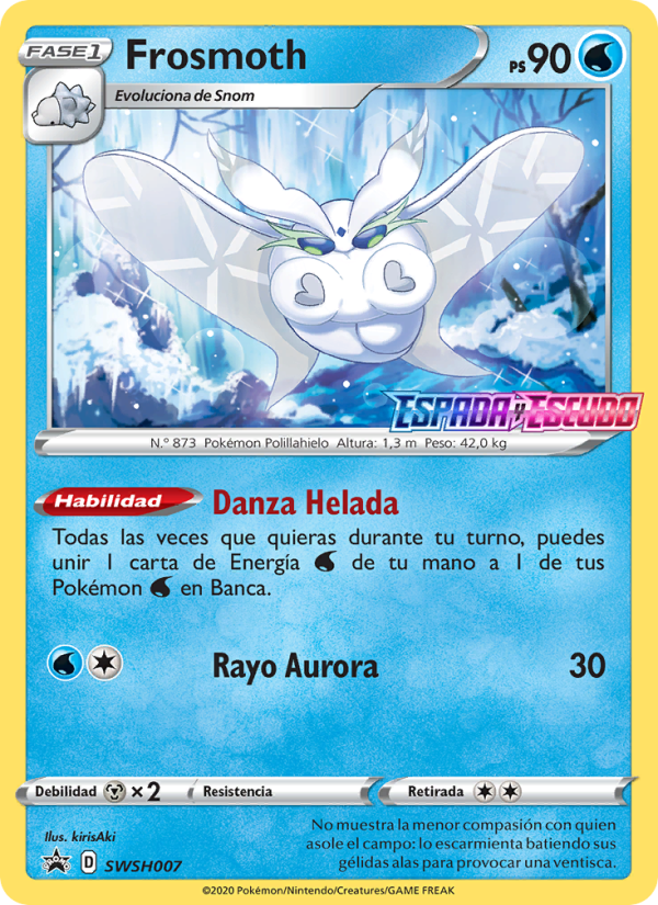 Frosmoth SWSH007 — Sword & Shield Promos (Spanish Pokémon TCG card)