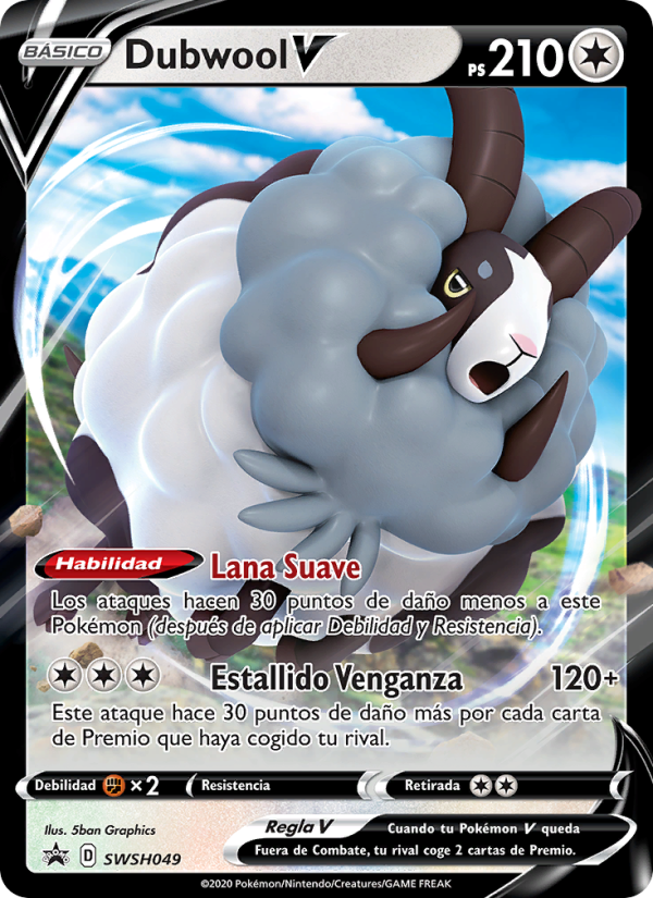 Dubwool V SWSH049 — Sword & Shield Promos (Spanish Pokémon TCG card)