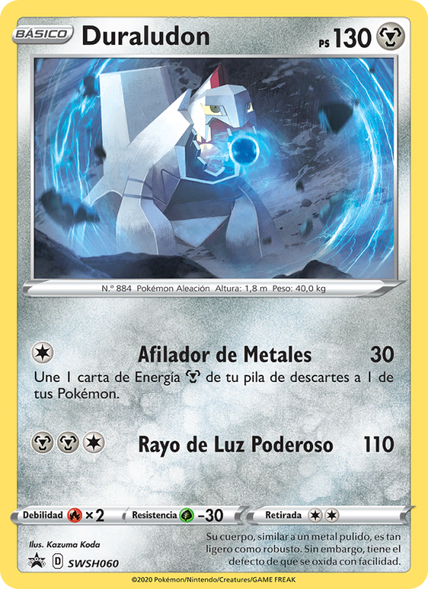 Duraludon SWSH060 — Sword & Shield Promos (Spanish Pokémon TCG card)