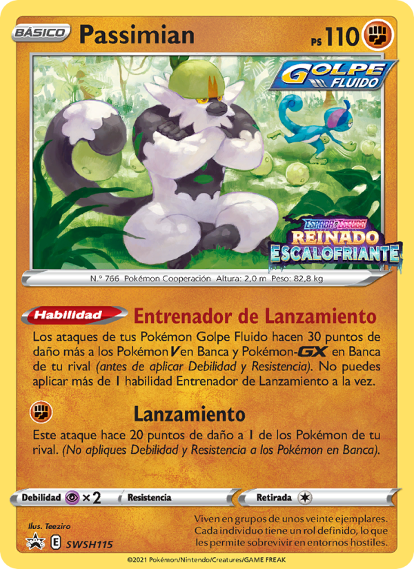 Passimian SWSH115 — Sword & Shield Promos (Spanish Pokémon TCG card)