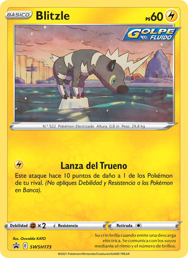 Blitzle SWSH173 — Sword & Shield Promos (Spanish Pokémon TCG card)