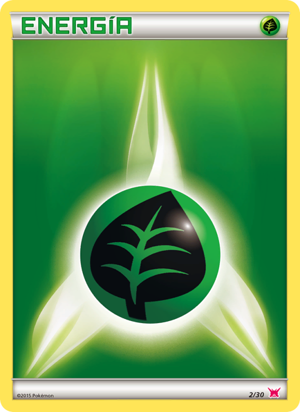 Energía Planta 2 — XY trainer Kit (Latias) (Spanish Pokémon TCG card)