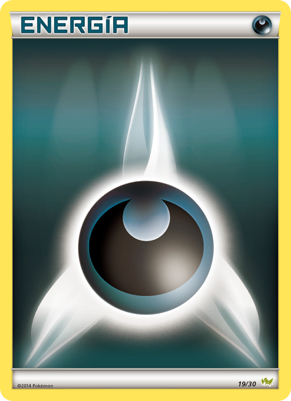 Energía Oscura 19 — XY trainer Kit (Noivern) (Spanish Pokémon TCG card)
