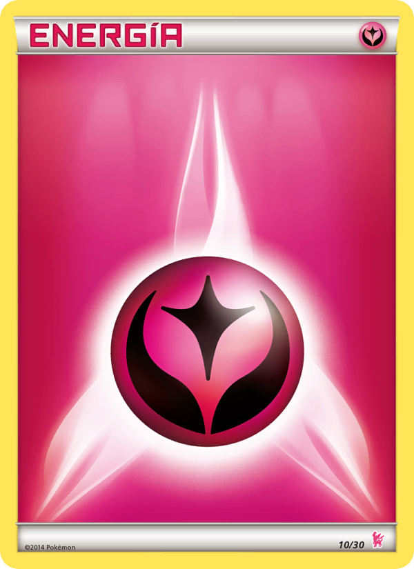 Energía Hada 10 — XY trainer Kit (Sylveon) (Spanish Pokémon TCG card)