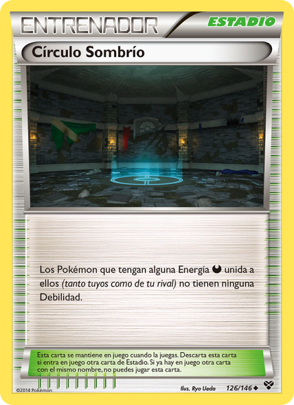Círculo Sombrío 126 — XY (Spanish Pokémon TCG card)