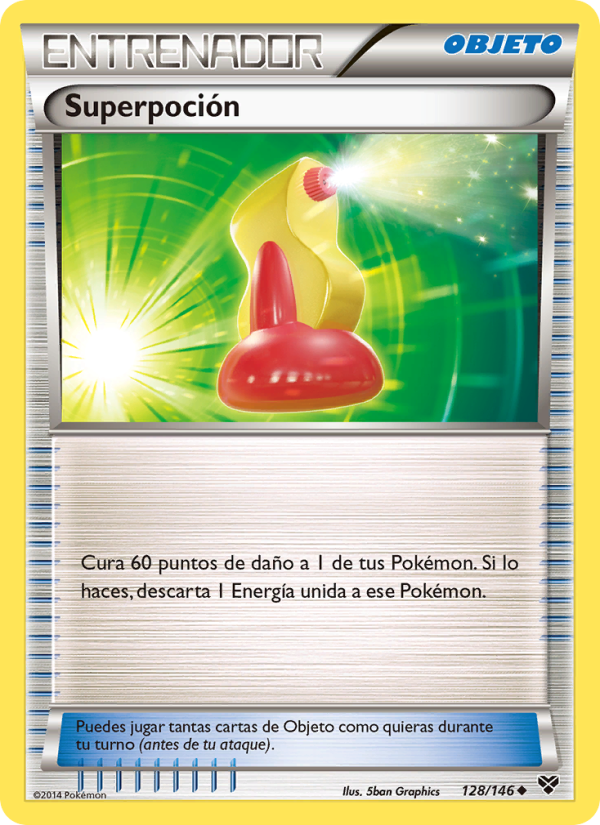 Superpoción 128 — XY (Spanish Pokémon TCG card)