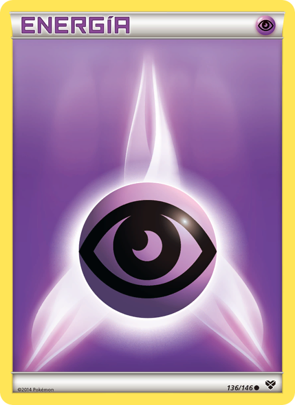 Energía Psíquica 136 — XY (Spanish Pokémon TCG card)