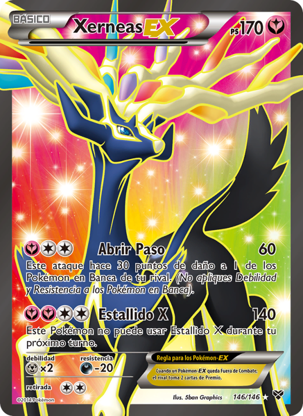 Xerneas EX 146 — XY (Spanish Pokémon TCG card)