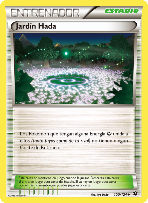 Jardín Hada 100 — Fates Collide (Spanish Pokémon TCG card)