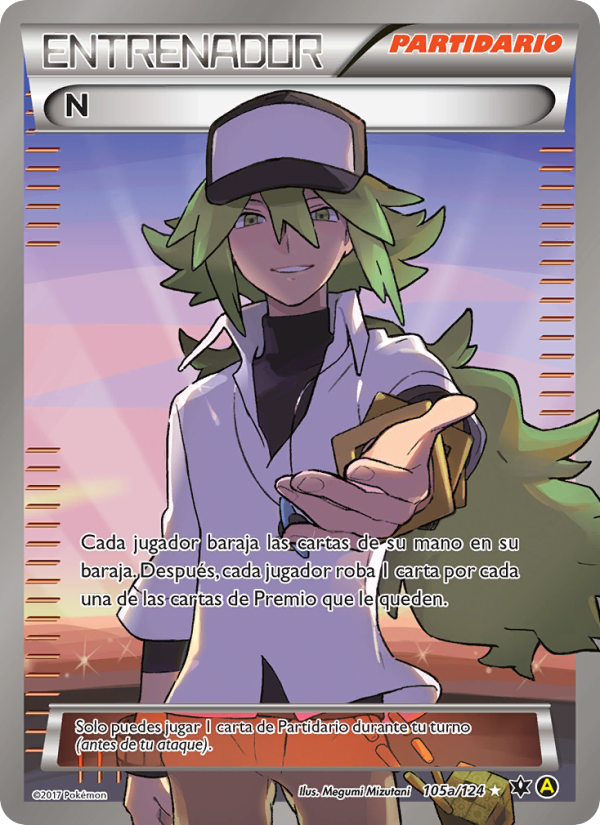 N 105a — Fates Collide (Spanish Pokémon TCG card)