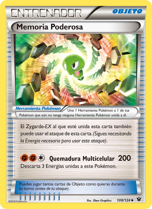 Memoria Poderosa 108 — Fates Collide (Spanish Pokémon TCG card)