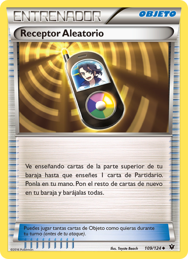 Receptor Aleatorio 109 — Fates Collide (Spanish Pokémon TCG card)