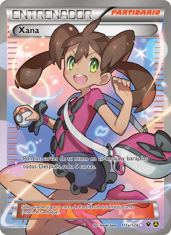 Xana 111a — Fates Collide (Spanish Pokémon TCG card)
