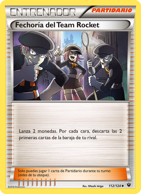Fechoría del Team Rocket 112 — Fates Collide (Spanish Pokémon TCG card)
