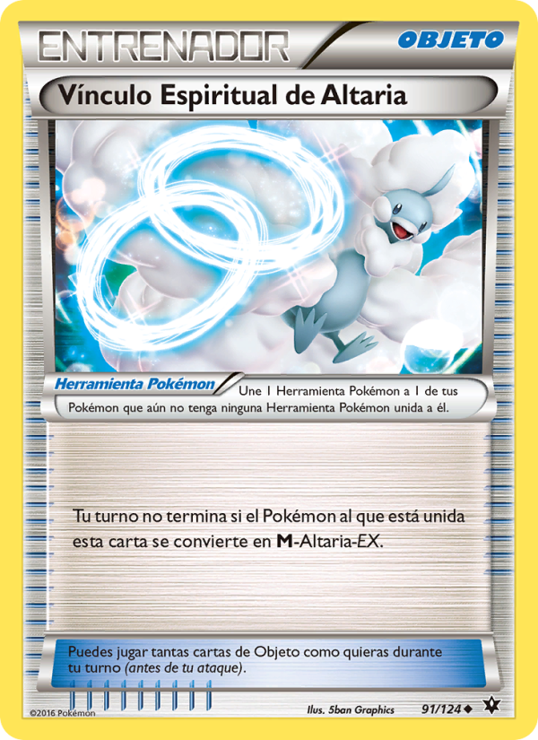 Vínculo Espiritual de Altaria 91 — Fates Collide (Spanish Pokémon TCG card)