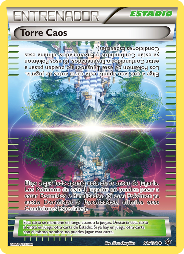 Torre Caos 94 — Fates Collide (Spanish Pokémon TCG card)