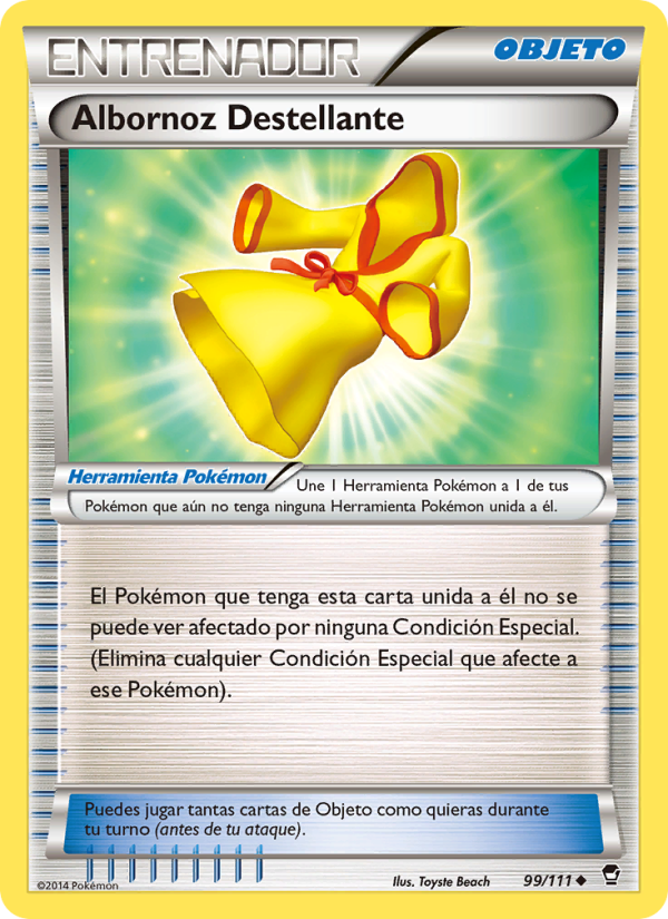 Albornoz Destellante 99 — Furious Fists (Spanish Pokémon TCG card)