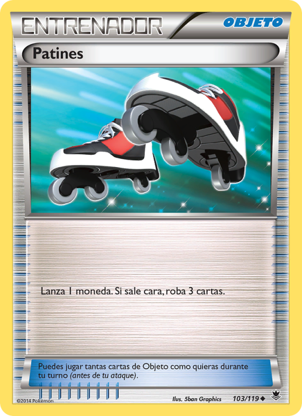 Patines 103 — Phantom Forces (Spanish Pokémon TCG card)