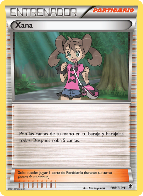 Xana 104 — Phantom Forces (Spanish Pokémon TCG card)