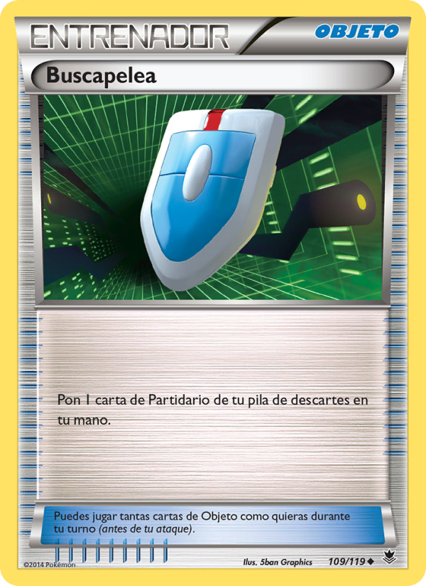 Buscapelea 109 — Phantom Forces (Spanish Pokémon TCG card)