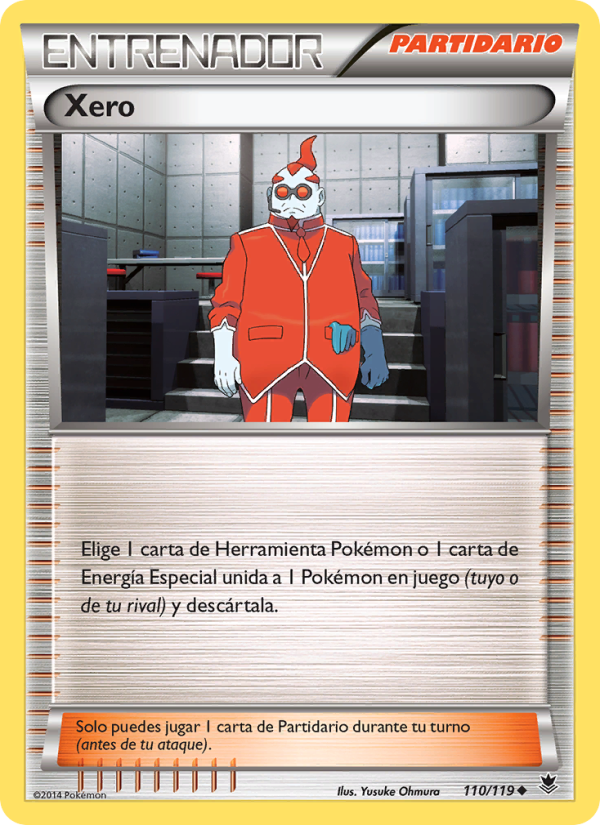 Xero 110 — Phantom Forces (Spanish Pokémon TCG card)
