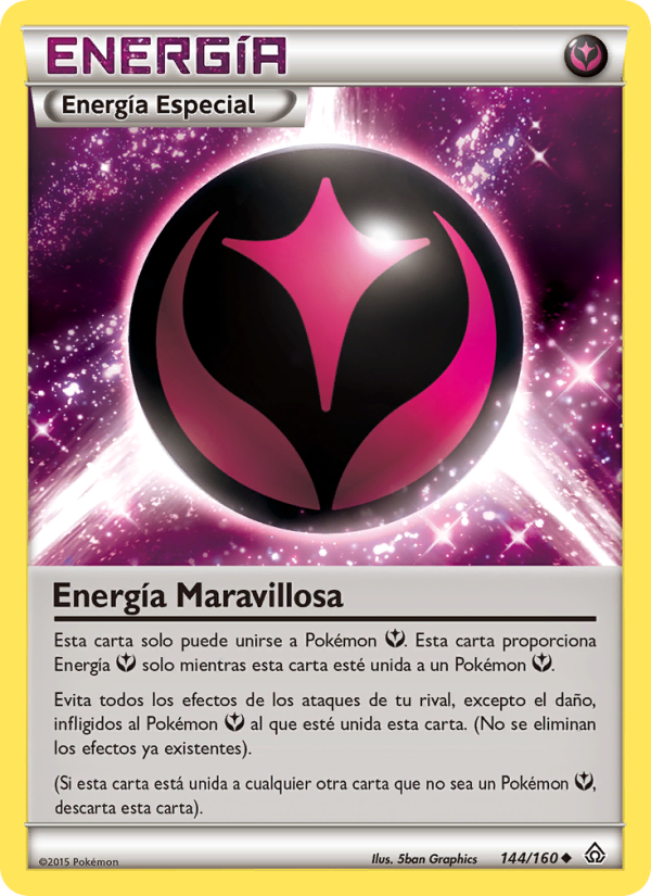 Energía Maravillosa 144 — Primal Clash (Spanish Pokémon TCG card)