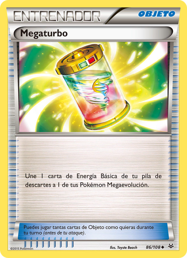 Megaturbo 86 — Roaring Skies (Spanish Pokémon TCG card)