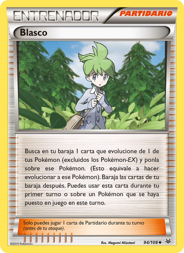 Blasco 94 — Roaring Skies (Spanish Pokémon TCG card)