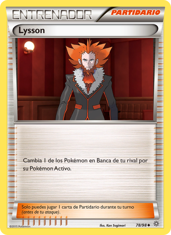Lysson 78 — Ancient Origins (Spanish Pokémon TCG card)