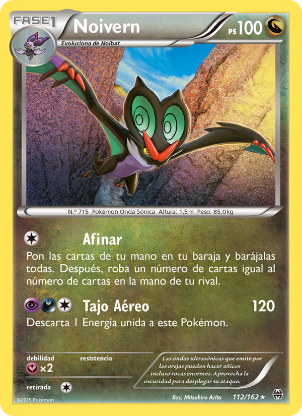 Noivern 112 — BREAKthrough (Spanish Pokémon TCG card)