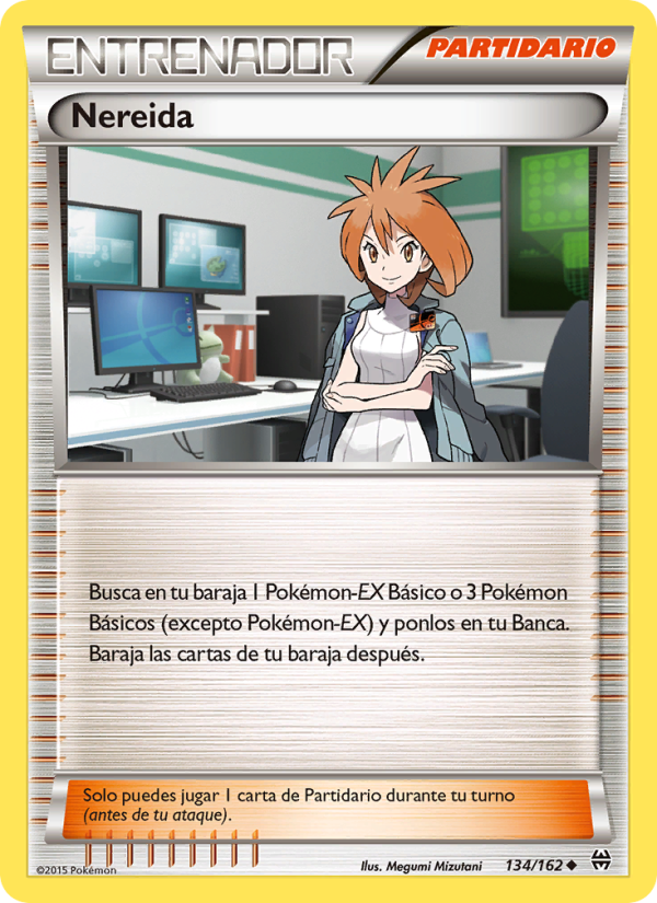 Nereida 134 — BREAKthrough (Spanish Pokémon TCG card)