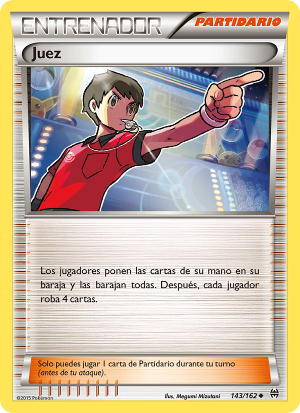 Juez 143 — BREAKthrough (Spanish Pokémon TCG card)
