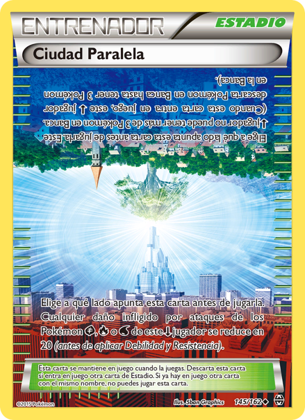 Ciudad Paralela 145 — BREAKthrough (Spanish Pokémon TCG card)