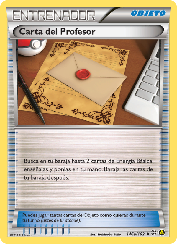 Carta del Profesor 146 — BREAKthrough (Spanish Pokémon TCG card)