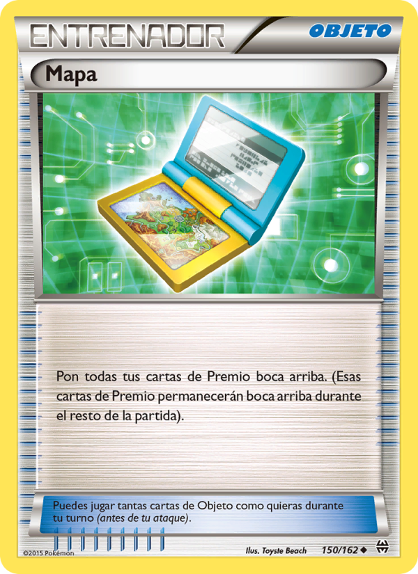 Mapa 150 — BREAKthrough (Spanish Pokémon TCG card)