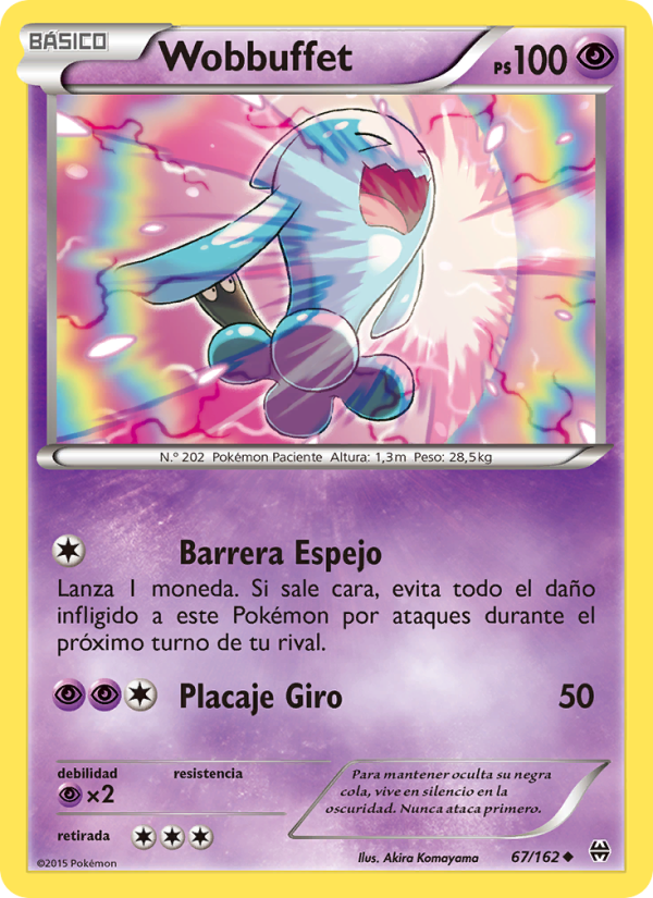 Wobbuffet 67 — BREAKthrough (Spanish Pokémon TCG card)