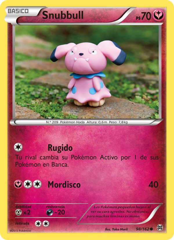 Snubbull 98 — BREAKthrough (Spanish Pokémon TCG card)