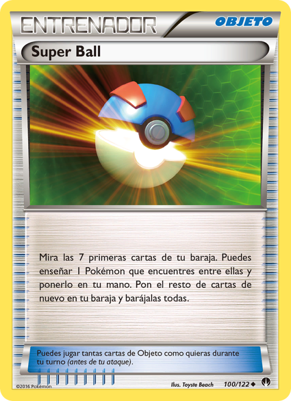 Super Ball 100 — BREAKpoint (Spanish Pokémon TCG card)