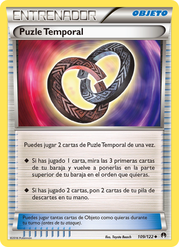 Puzle Temporal 109 — BREAKpoint (Spanish Pokémon TCG card)