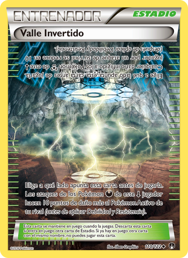 Valle Invertido 110 — BREAKpoint (Spanish Pokémon TCG card)