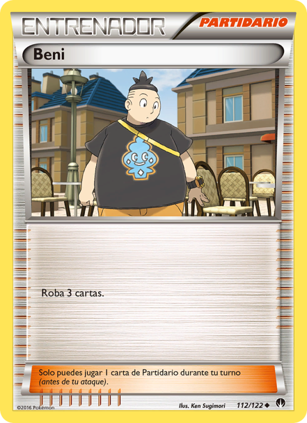 Beni 112 — BREAKpoint (Spanish Pokémon TCG card)