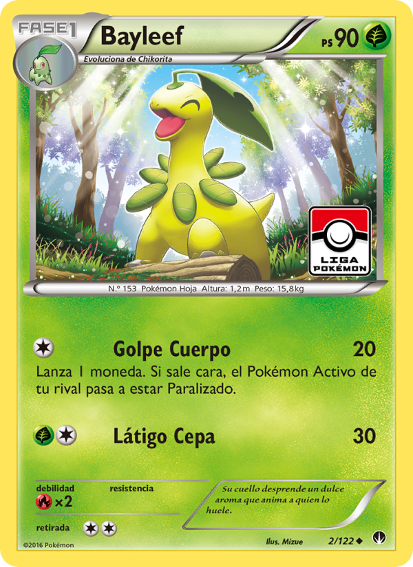 Bayleef 2 — BREAKpoint (Spanish Pokémon TCG card)