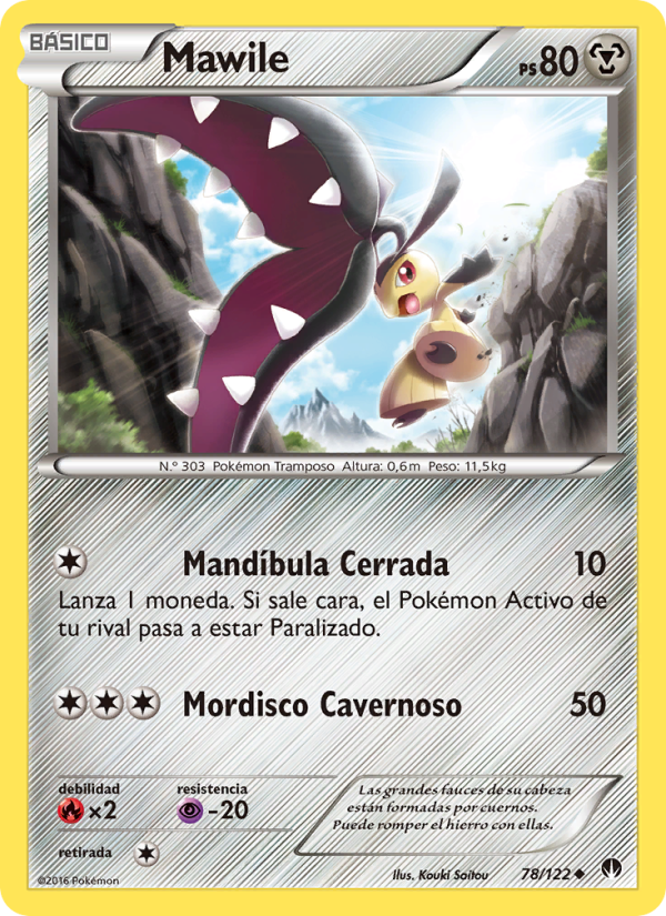 Mawile 78 — BREAKpoint (Spanish Pokémon TCG card)