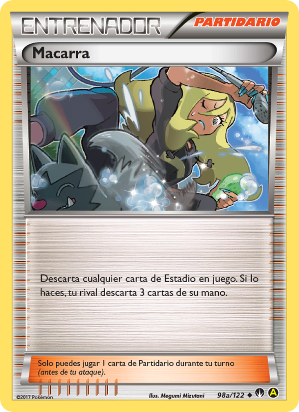 Macarra 98a — BREAKpoint (Spanish Pokémon TCG card)