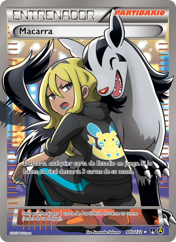 Macarra 98b — BREAKpoint (Spanish Pokémon TCG card)