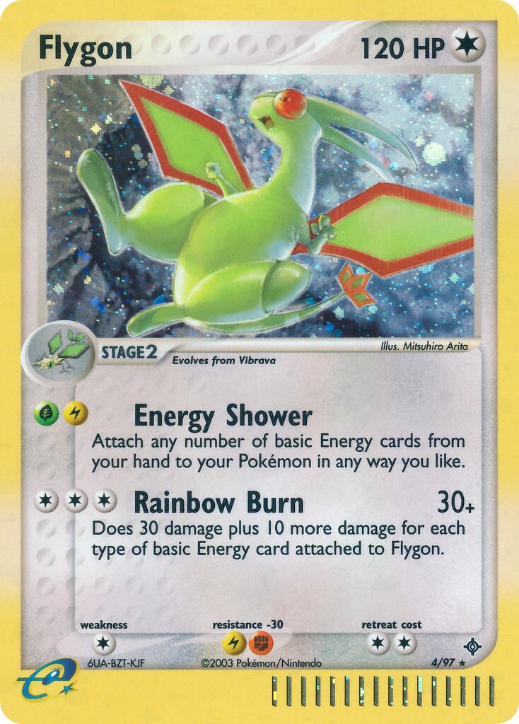 Flygon 004 — EX Drago (Italian Pokémon TCG card)