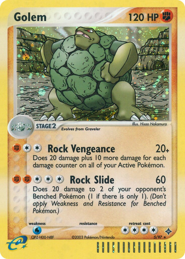 Golem 005 — EX Drago (Italian Pokémon TCG card)