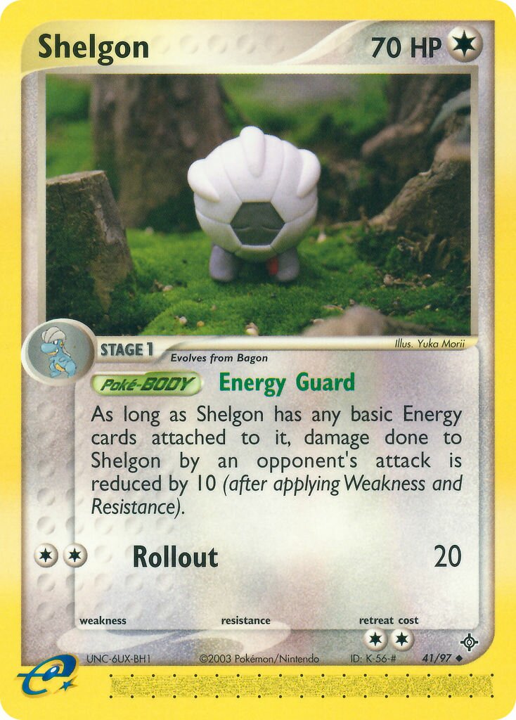Shelgon 041 — EX Drago (Italian Pokémon TCG card)