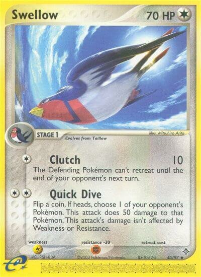 Swellow 045 — EX Drago (Italian Pokémon TCG card)